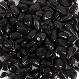 evolife 5 kg black beauty pebbles Polished Oval Marble Pebbles-picture-21