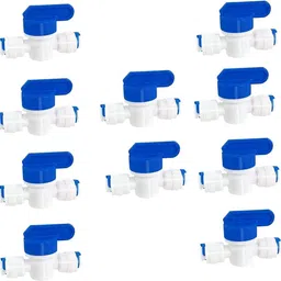 letino Inline Tube Shut Off Ball Valve Quick Fitting Connection for RO Water System Solid Filter Cartridge-picture-14