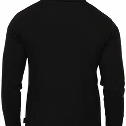 trendolo Men Jacket Style Full Sleeve Black Shrug image 2