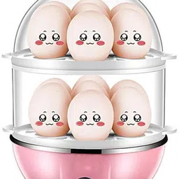mercehive Multi- 2 Layer Electric Food and 14 Egg Cooker Boilers Egg Boiler with Egg Tray DOUBLE EGG BOILER DOUBLE EGG BOILER Egg Cooker ( 14 Eggs) Egg Cooker-picture-44
