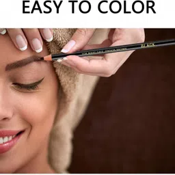 hudaqueen Set of 12 Black Eyebrow Pencil Long Lasting Smudge Proof 1818 image 5