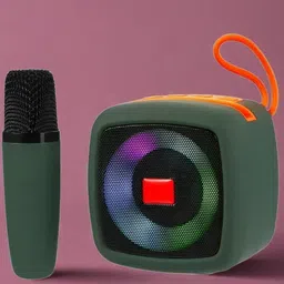 Ziddjeet X257 (PORTABLE BLUETOOTH SPEAKER) Dynamic Thunder Sound Wireless Mic RGB Light 5 W Bluetooth Speaker-picture-13