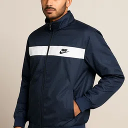 jeneric Men Solid Casual Jacket image 3