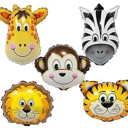 houseofcommon Solid Jungle Theme 2nd Birthday Decoration Balloon image 4