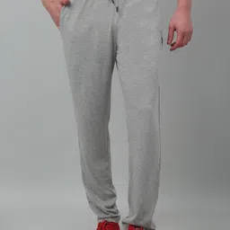 cantabil Men Solid Grey Track Pants-picture-14