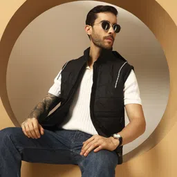 christy world Men Solid Casual Jacket image 4