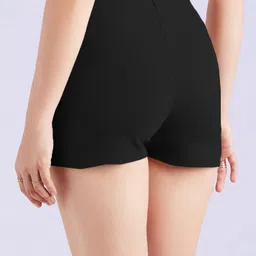 addyvero Solid Women Black Skort image 2