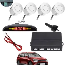 peeps store Universal 4 White Reverse Parking Sensor-AP25A270 Universal 4 White Reverse Parking Sensor-AP25A270 Parking Sensor image 1