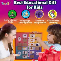 toyjos ABC Adventures – Montessori-Inspired Alphabet Learning Kit for Kids 3-6 Years image 4