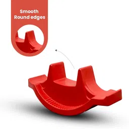 ok play 3 Way Rocker, Boat Shape Rider & Rocker With Footrest Support Toy For Kids image 4