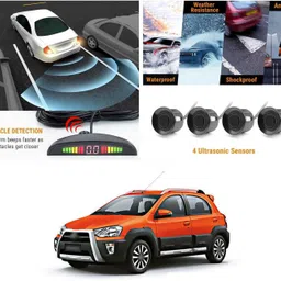 pecunia Parking 0023 DIY LED Car Reverse Sensor Kit with 4 Sensors & Buzzer Alarm Parking C5 Parking Sensor-picture-14