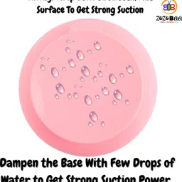 zozobaa Strong Suction Base Silicone Baby Bowl | BPA-Free, Babies First Stage Feeding- Food Grade Silicone image 5