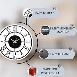 cartvilla Analog 40 cm X 40 cm Wall Clock image 5