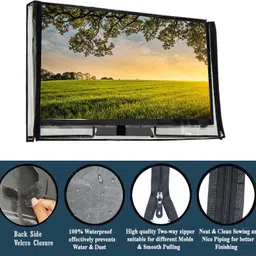 GREAT FASHION For Samsung TV , Xiaomi Mi TV , Sony TV , LG TV , Panasonic TV , lloyd TV for 26 inch 26 inch LED/LCD TV - GF_CLEAR_LED26_CA042 image 3