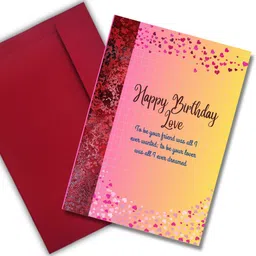 aanyacentric Husband Wife Lover Boyfriend Girlfriend Birthday Printed Greeting Card-picture-14