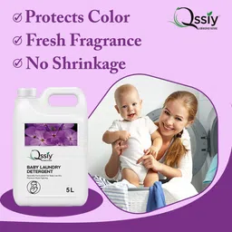 qssiy Detergent, Baby Liquid Laundry Detergent Lavender Liquid Detergent image 4