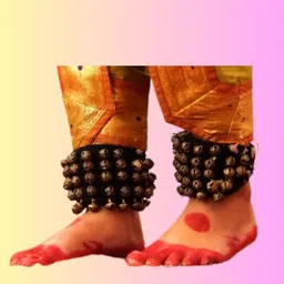 sst Bharatanatyam, Kathak, Kathakali, Kuchipudi Ghungroo image 2