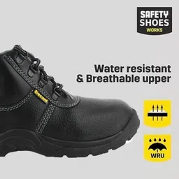 foot trends Steel Toe Synthetic Leather Safety Shoe image 3