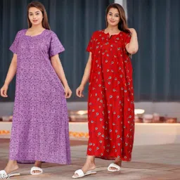 bellavure Pack of 2 Women Nighty-picture-44