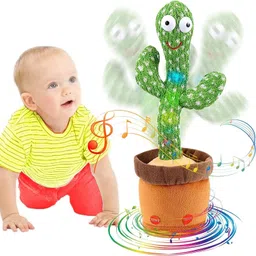 Dancing Cactus Toy | Talking, Wriggle Singing Mimicking -Repeat What You Say-image-36