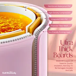 bathremedy Ice Bath Tub for Adults Foldable Inflatable SPA Tub for Bathroom | Thickened Insulated Bath Tub with Drainage Hole | Portable Adult Soaking Tub Free-standing Bathtub image 5