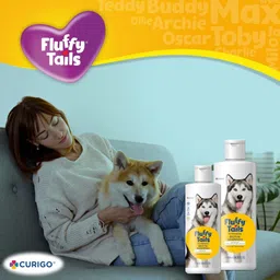 fluffytails Pet Deshedding Biotin Shampoo for Hair fall, Conditioning, Hypoallergenic, Anti-dandruff, Anti-itching Fresh Floral Dog Shampoo image 2