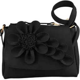 whitelifte Black Women Sling Bag BLACK Women Sling Bag-picture-11