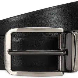 allen solly Men Formal Black Genuine Leather Reversible Belt-picture-18