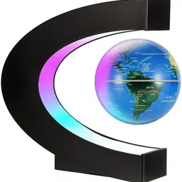 rv mart Magnetic Levitation Floating Globe Mid Air Automatic Rotating Earth Gadget COL Globe Round World Globe-picture-10