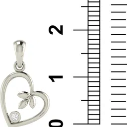 avsar Supriya 14kt White Gold Pendant image 5