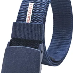 nukaichau Men Casual, Evening, Party Blue Nylon Belt-picture-26