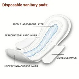 extra care Orange Maxi Soft Comfort Women's XXL (40 Sanitary Pads + 10 Pantyliner) Pack of 50 Sanitary Pad image 3