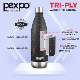 pexpo 750 ml Steel Flask image 4