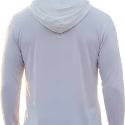 coperx Men Full Sleeve Solid Hooded Sweatshirt image 2