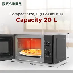 faber 20 L Solo Microwave Oven image 3