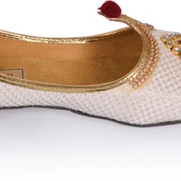 thirsty crow Wedding Gold Maroon Sherwani Juti , Mojaris Jutis For Men image 4