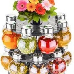 krishna e commerce Spice Set Plastic image 2