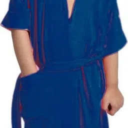 elevanto NAVY Medium Bath Robe image 4