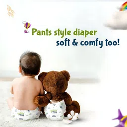 litewave Smiley's New Born Bubble Baby Diaper Pants Up to 12 Hours Protection | 2-5 kg | - New Born image 3