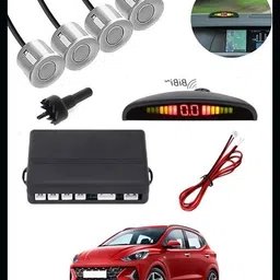peeps store Car Premium 4 Silver Reverse Parking Sensor-AP25N180 Car Premium 4 Silver Reverse Parking Sensor-AP25N180 Parking Sensor-picture-48