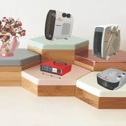 tulshi Room Heater for Office, Bedroom, Bathroom with 3 Heating Mode (1000w/2000w) Fan Room Heater image 2