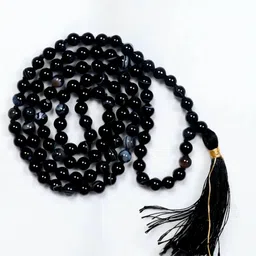rashiring Natural Sulemani Hakik Mala Lab Certified Mala 108 +1 Beads Lab Certified Mala Agate Stone Necklace-picture-24
