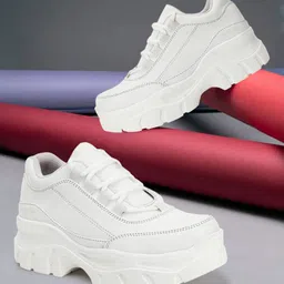 vendoz Stylish High Heel Sneakers Sneakers For Women image 1