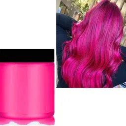 gulglow99 TEMPORARY HAIR WAX Color Hair ,PINK-picture-33