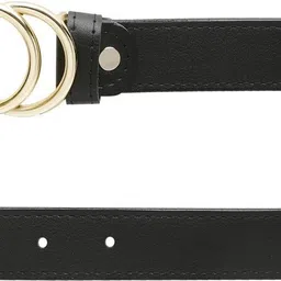 icongadget Women Casual Black Artificial Leather Belt image 3