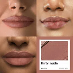 bellavita Comfort Matte Priming Lipstick | Creamy Texture For Moisturized Lips image 4