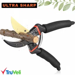 truveli Golden Garden Flower Cutter 8.2 Inch Plant Cutter for Garden Plants/Branch & Flower Cutter/Pruning Shears Bypass Pruner-picture-23