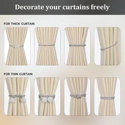 inovera Grey Curtain Hooks image 5