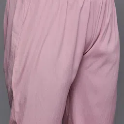 Sztori Regular Silk Crepe Kurta with Trousers image 5