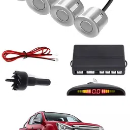 zplus Universal 4 Silver Reverse Parking Sensor With LED Display For Cars-286 Safety of Passengers/Car One Alarm Kit-1432 Parking Sensor-picture-33